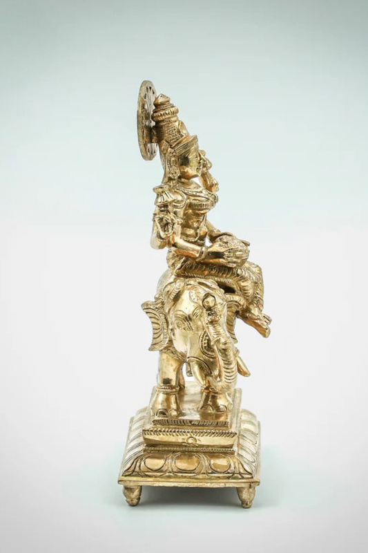 Gaja Lakshmi (The goddess of fortune accompanied by elephants)