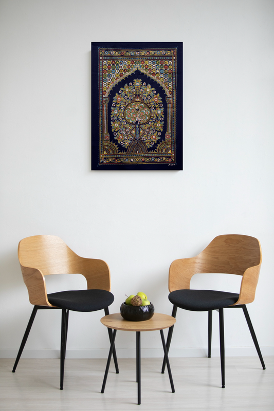 Peacock Medallion Tree