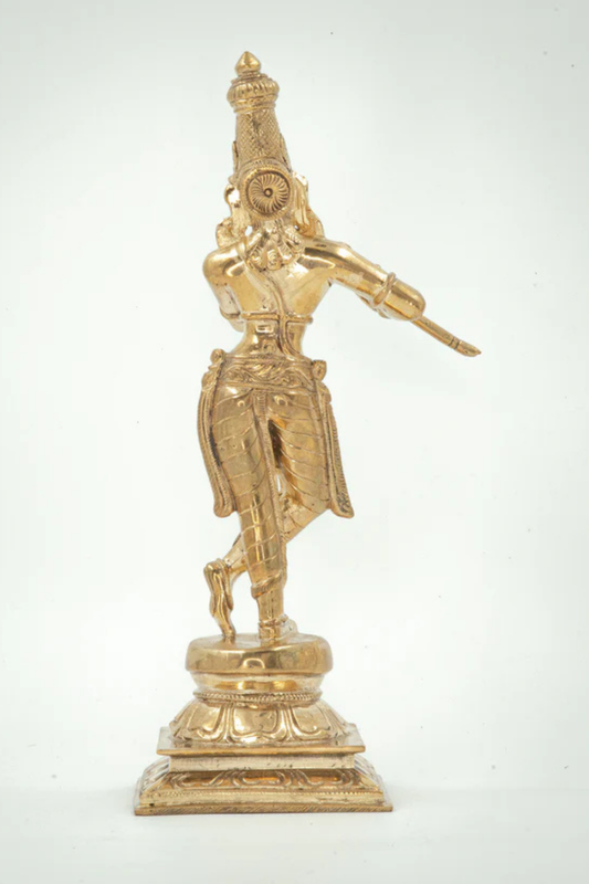 Murli Krishna (The eternal player of the flute, enchanting the world)