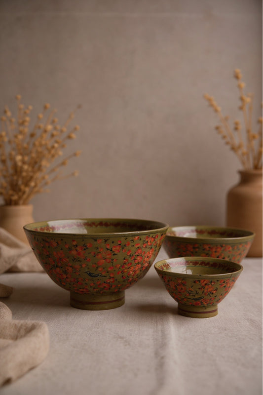 Whispering Sakura Nesting Bowls