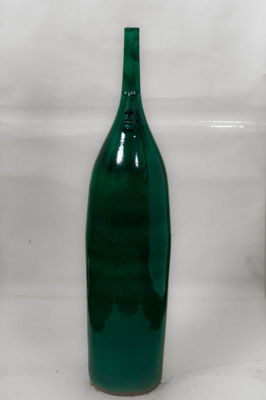 Emerald Sentinel Vase