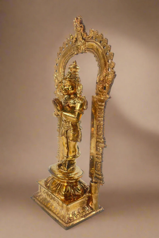 Prabhu Bhakt Hanuman (The eternal devotee standing in reverence)