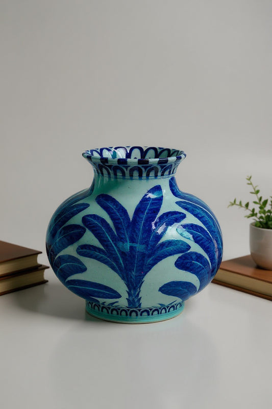 Palm Grove Matka Vase