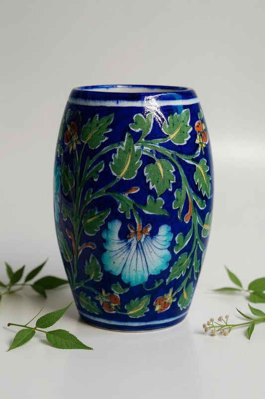 Aqua Blossom Tumbler