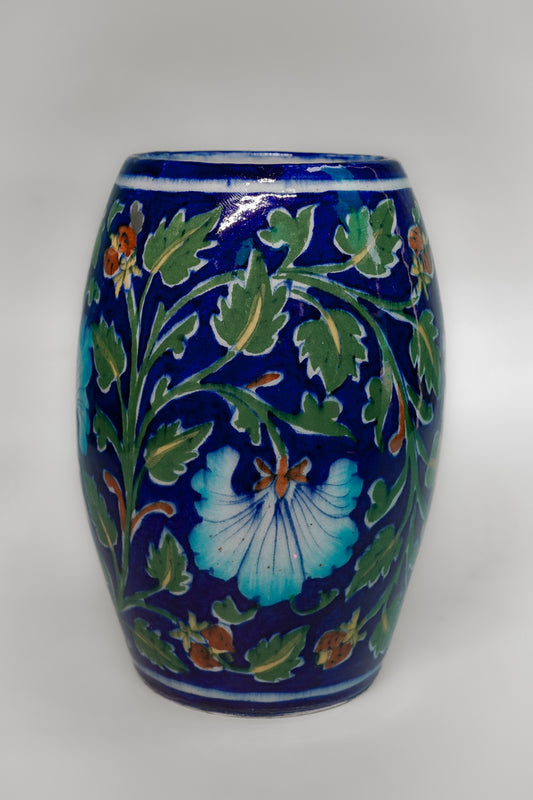 Aqua Blossom Tumbler