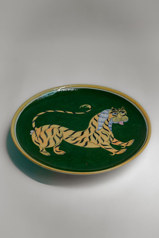 Tiger Spirit Decorative Plate