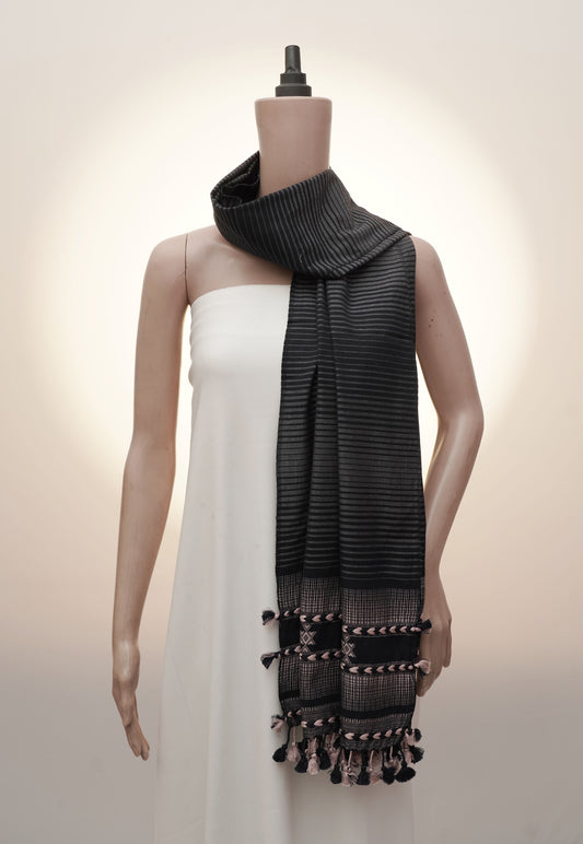 Shadow Almati Stripe Handwoven Stall