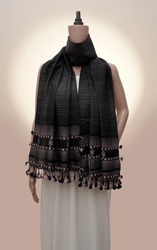 Shadow Almati Stripe Handwoven Stall