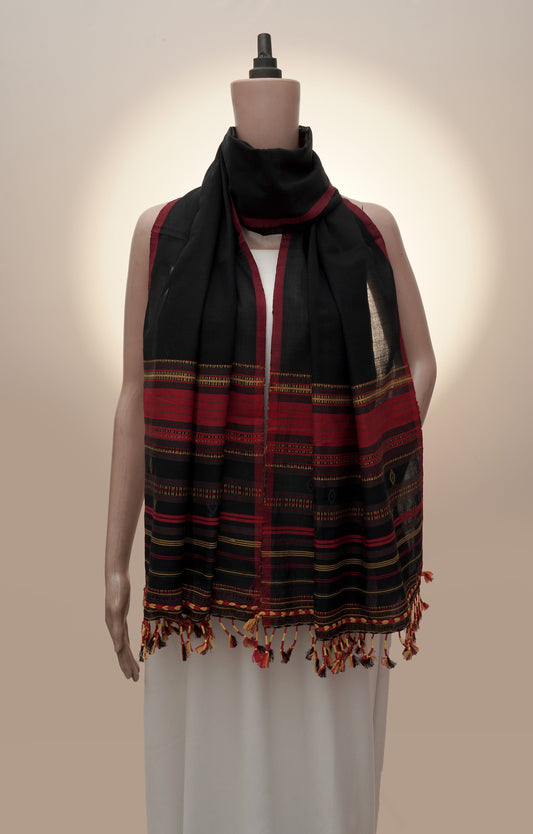 Flame Horizon Pachhedi Handwoven Stall