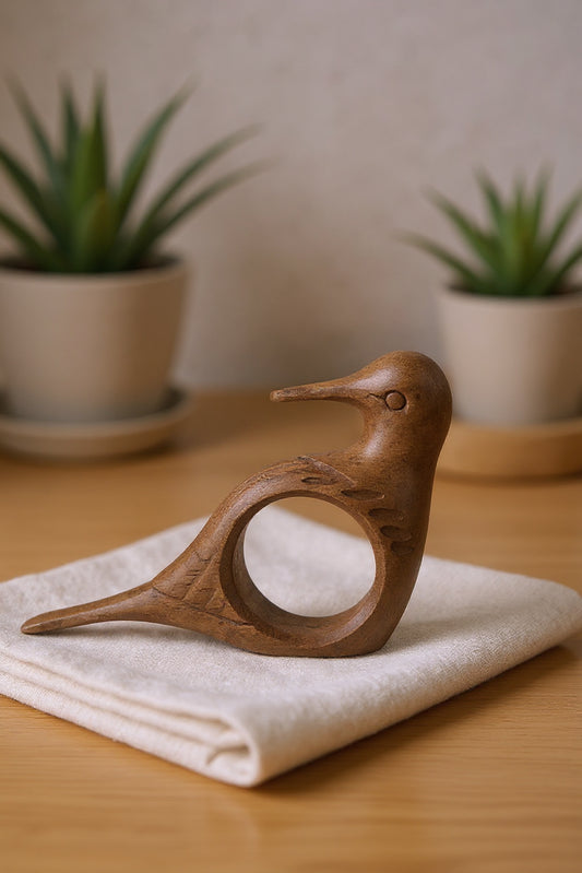 Serene Sparrow Tissue Holder