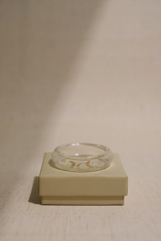 Clear Quartz Gemstone Bangle