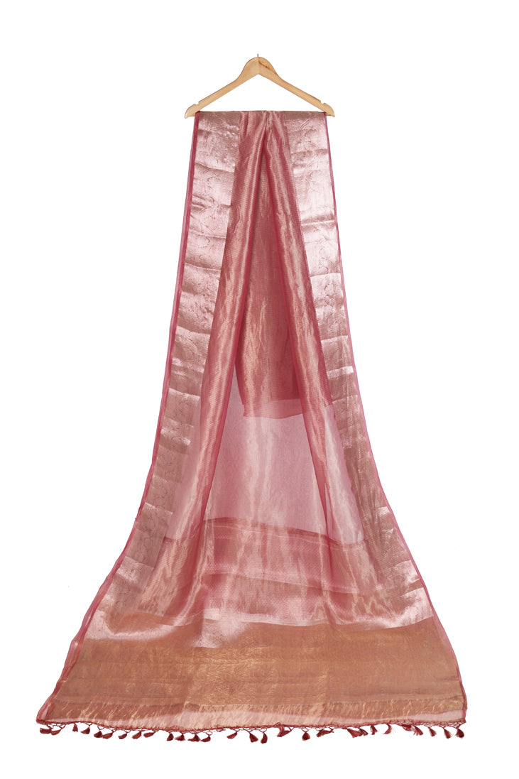Sunehri Baadal Saree | Handwoven Banarasi Silk Saree