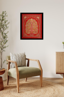 Persian Tree – Vibrant Madhubani Folk Art for Home Décor