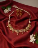 Heritage Thewa Choker Set – Rajwadi Elegance Jewellry