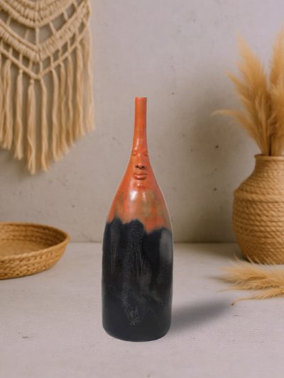 Silent Flame Keeper Terracotta – Minimalist Earthy Home Accent