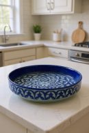 Ivory Bloom Handmade Floral Pasta Plate