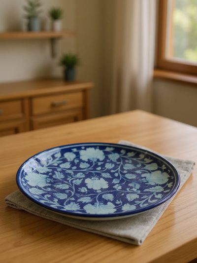 Royal Garden Floral Ceramic Wall Plate