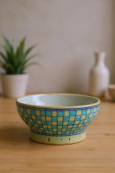 Ocean Flora Artistic Ceramic Bowl