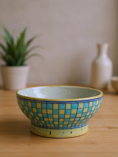 Ocean Flora Artistic Ceramic Bowl