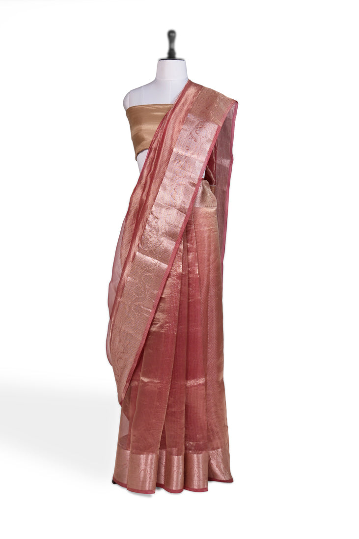 Sunehri Baadal Saree | Handwoven Banarasi Silk Saree