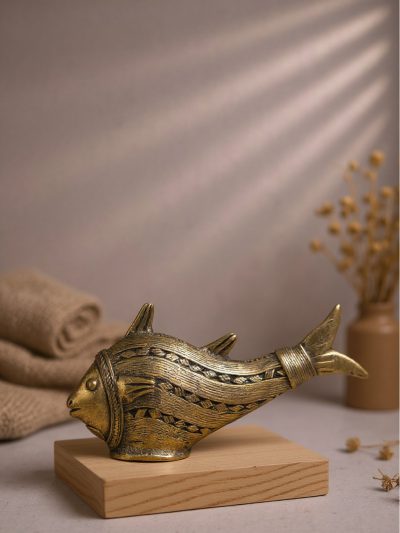 Tribal Wavefish | Handcrafted Tribal-Inspired Fish Décor