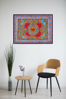 Handcrafted Madhubani Jal Sangam Painting – Nature & Tradition