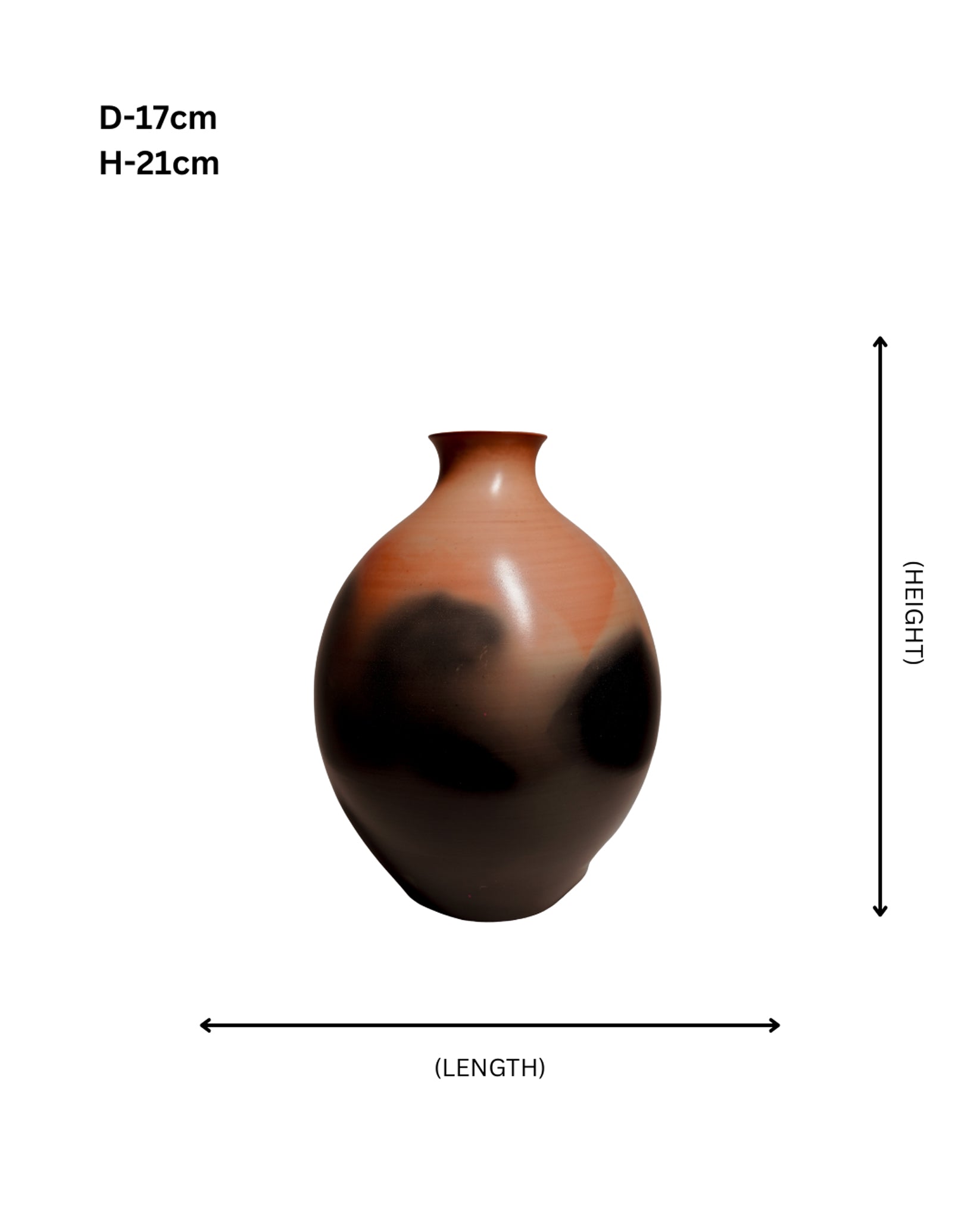 Rustic Earthen Heritage Vase – Handmade Terracotta Artwork