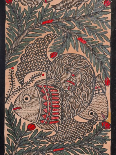 Sahaj Jeevan Madhubani Decorative Painting – Handcrafted Artistic Accent