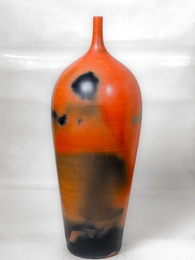 Earthen Ember Terracotta Vase – Minimalist Earthy Home Accent