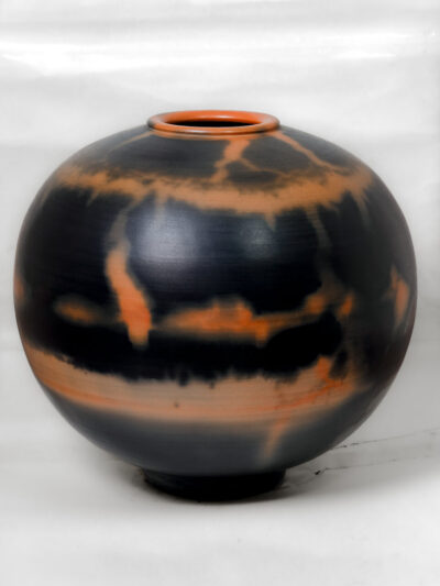 Ethnic Desert Smoke Terracotta Container – Rustic Handcrafted Pottery