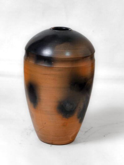 Smoke-Halo Terracotta Jar