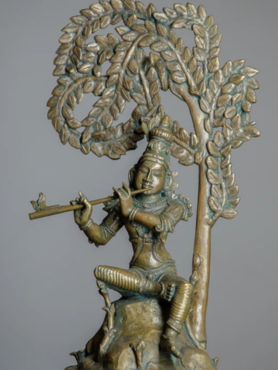Vansidhari Krishna (The flute-bearer beneath the tree of love)