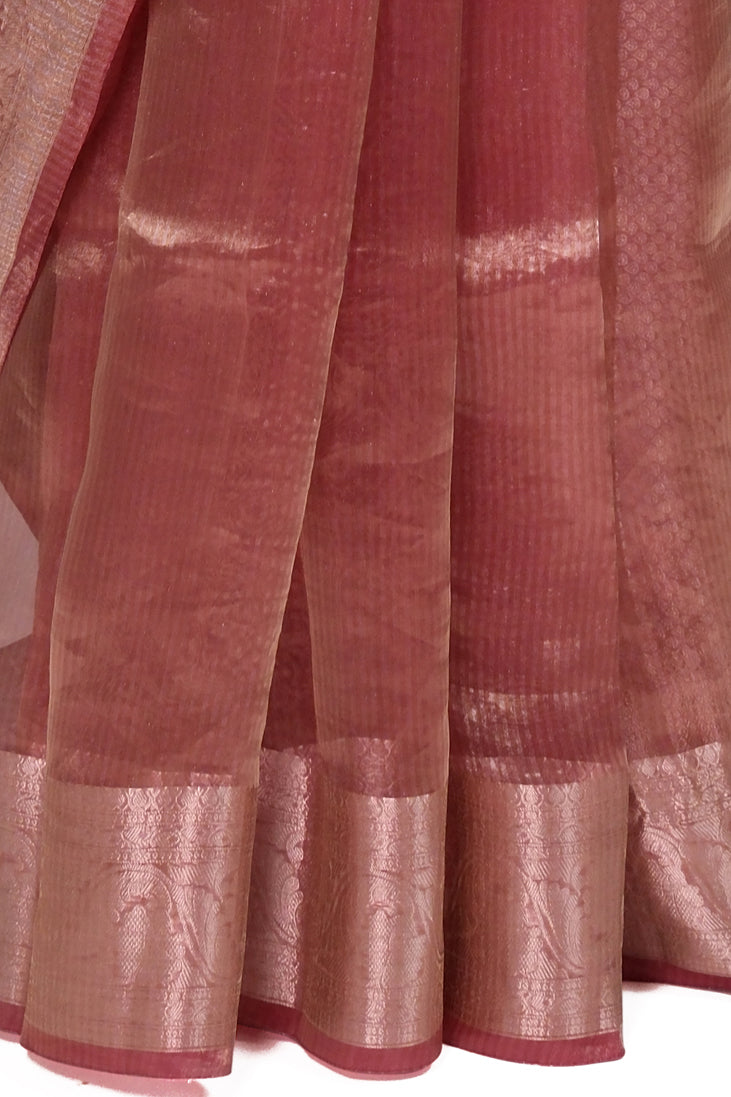 Sunehri Baadal Saree | Handwoven Banarasi Silk Saree