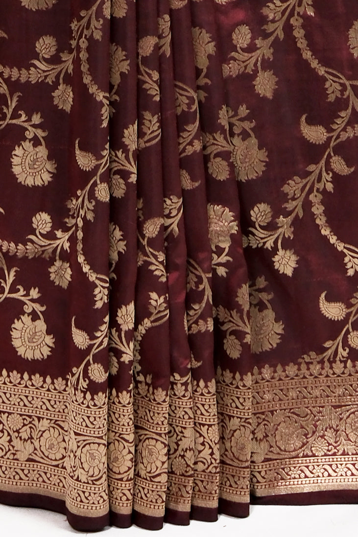 Rang Mahal Saree | Handwoven Banarasi Silk Saree