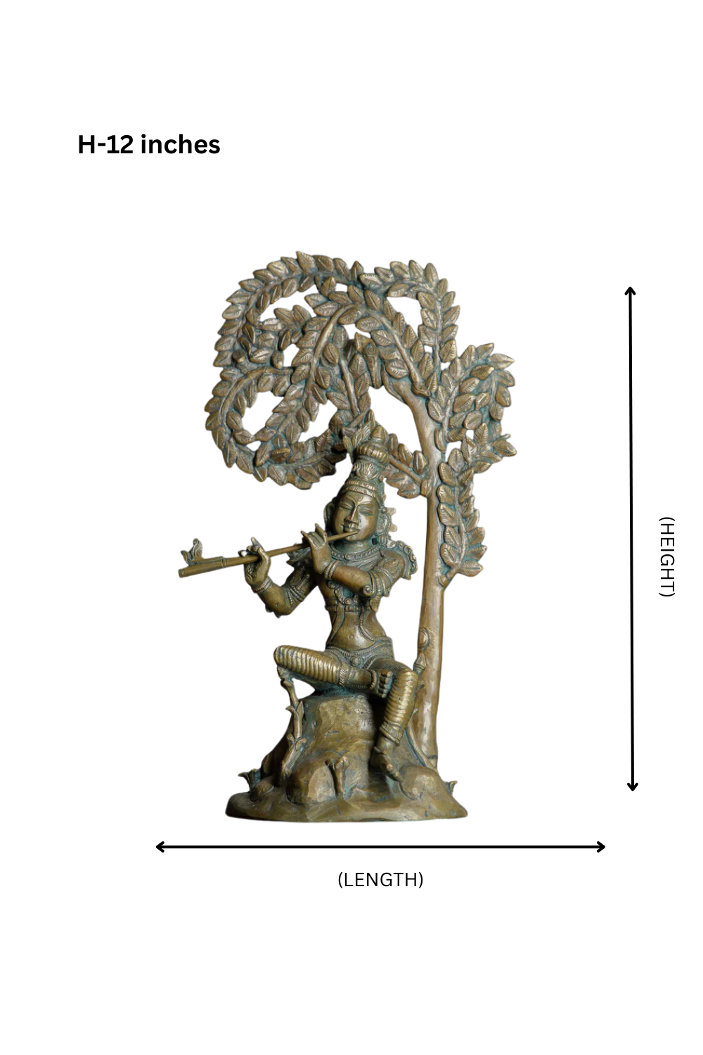 Vansidhari Krishna (The flute-bearer beneath the tree of love)