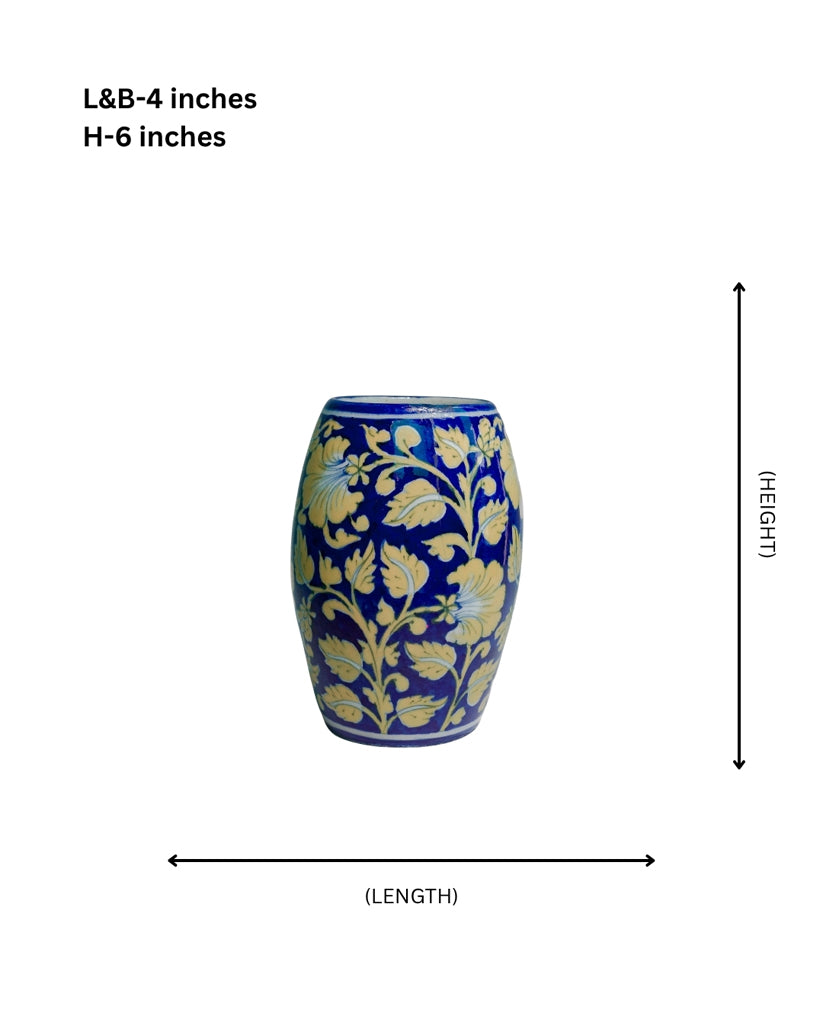 Sunlit Indigo Eco-Friendly Ceramic Tumbler