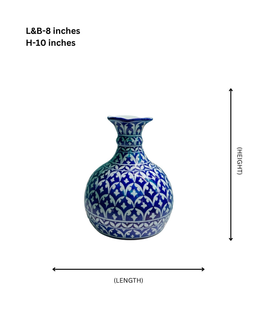 Mughal Jali Royal Vase | Handcrafted Decorative Floral Vase