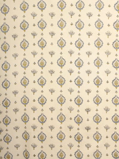 Ajrak Serenity Bloom | Handcrafted Ajrak Fabric