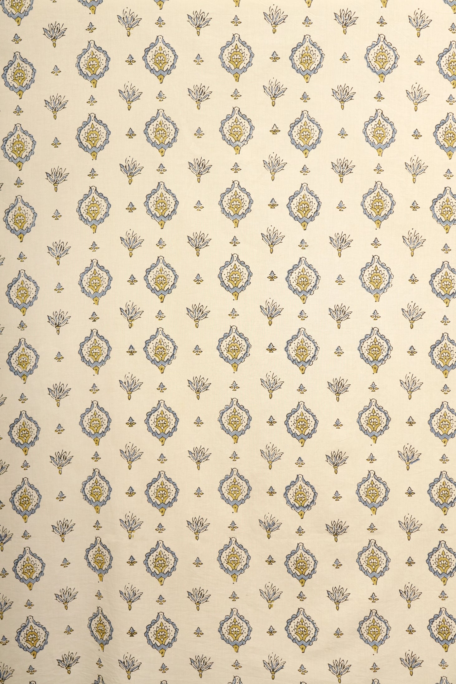 Ajrak Serenity Bloom | Handcrafted Ajrak Fabric