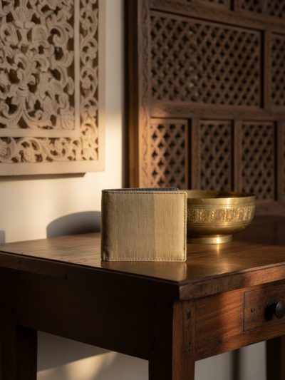 Aarav | The Calm Weave Men's Handloom Wallet
