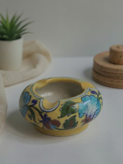 Vine Garden Tabletop Decorative Ceramic Ashtray