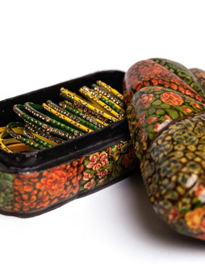 Forest Bloom Bangle Keeper | Handcrafted Jewelry Organizer for Bangles