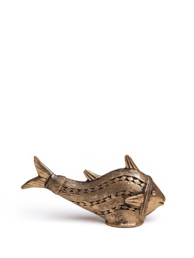 Tribal Wavefish | Handcrafted Tribal-Inspired Fish Décor