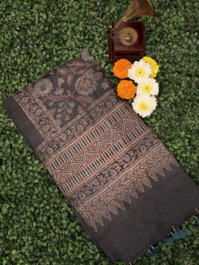 Ajrak Shyam Pallav | Handwoven Stall