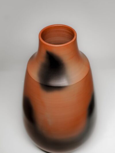 Ember Smoke Terracotta Vase