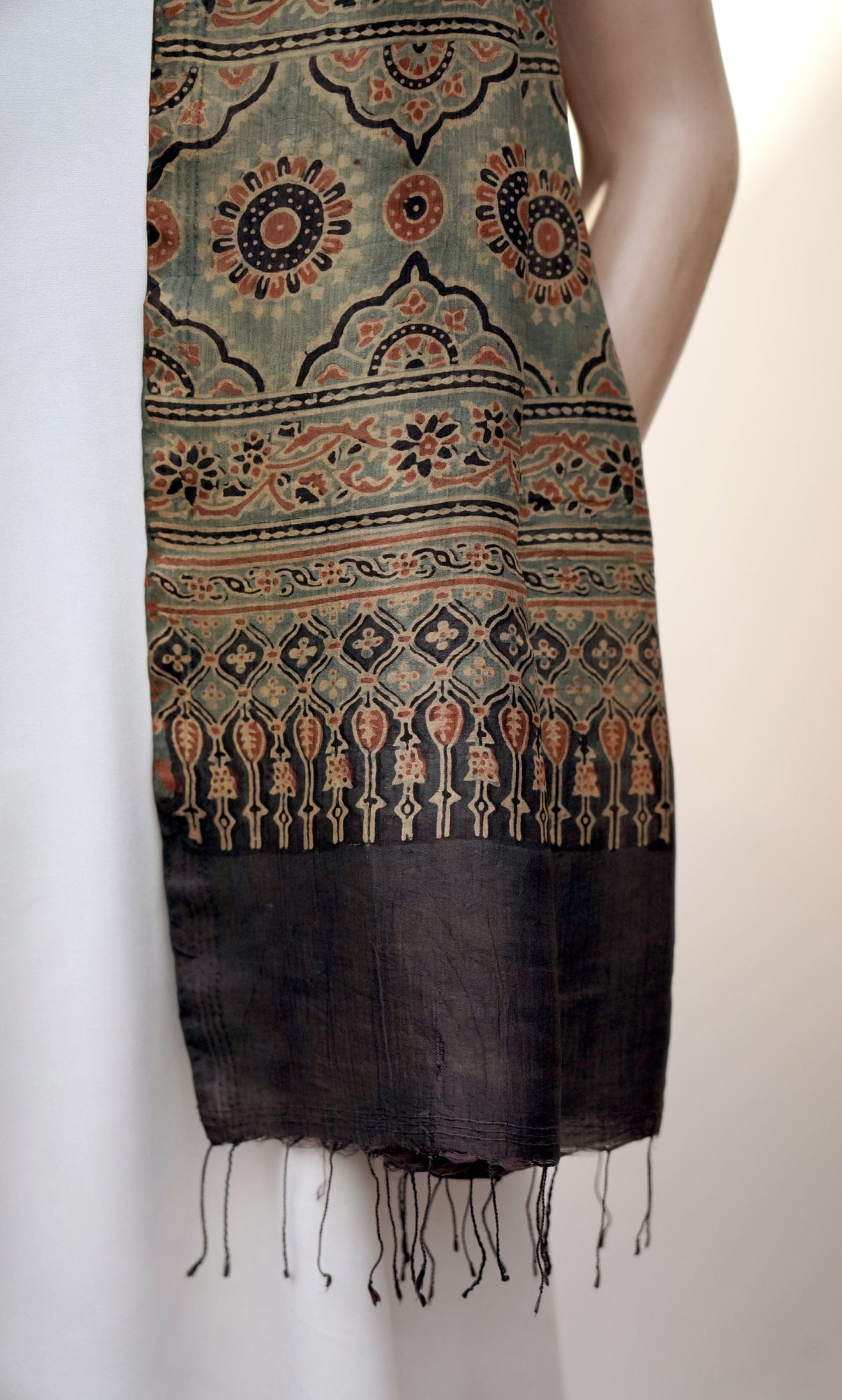 Ajrak Surya Jyoti | Handwoven Stall