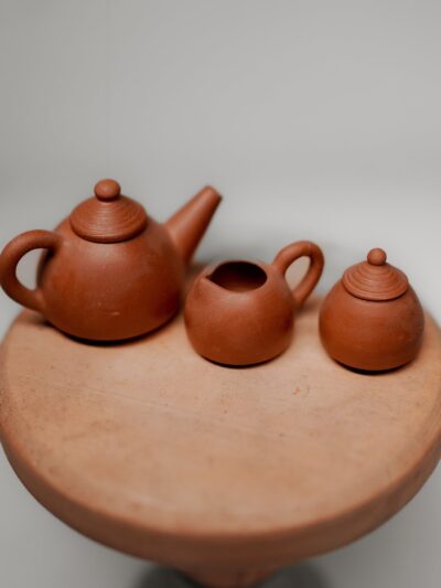 Miniature Terracotta Tea Set