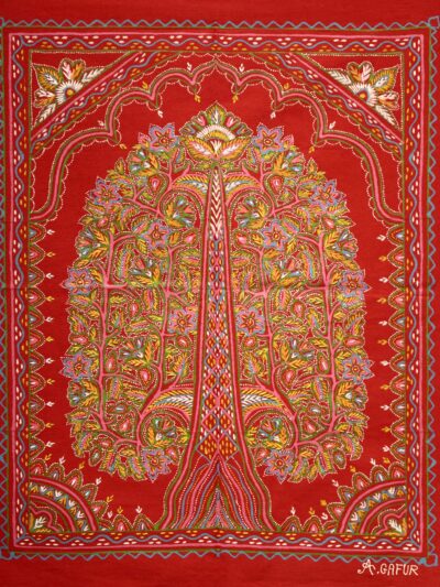 Persian Tree – Vibrant Madhubani Folk Art for Home Décor