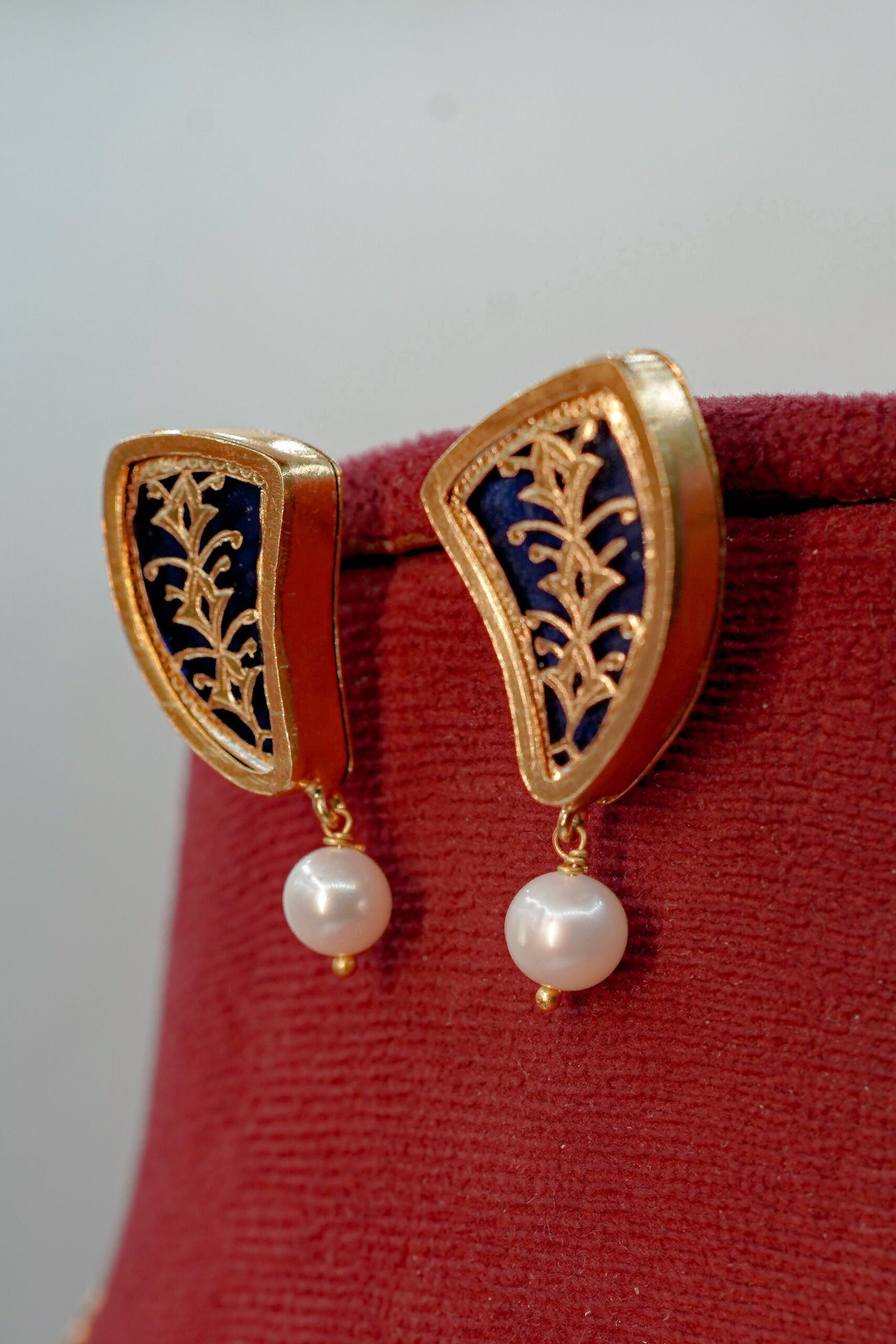 Zehraan Thewa Royal Panel Necklace – Handcrafted Jewellry