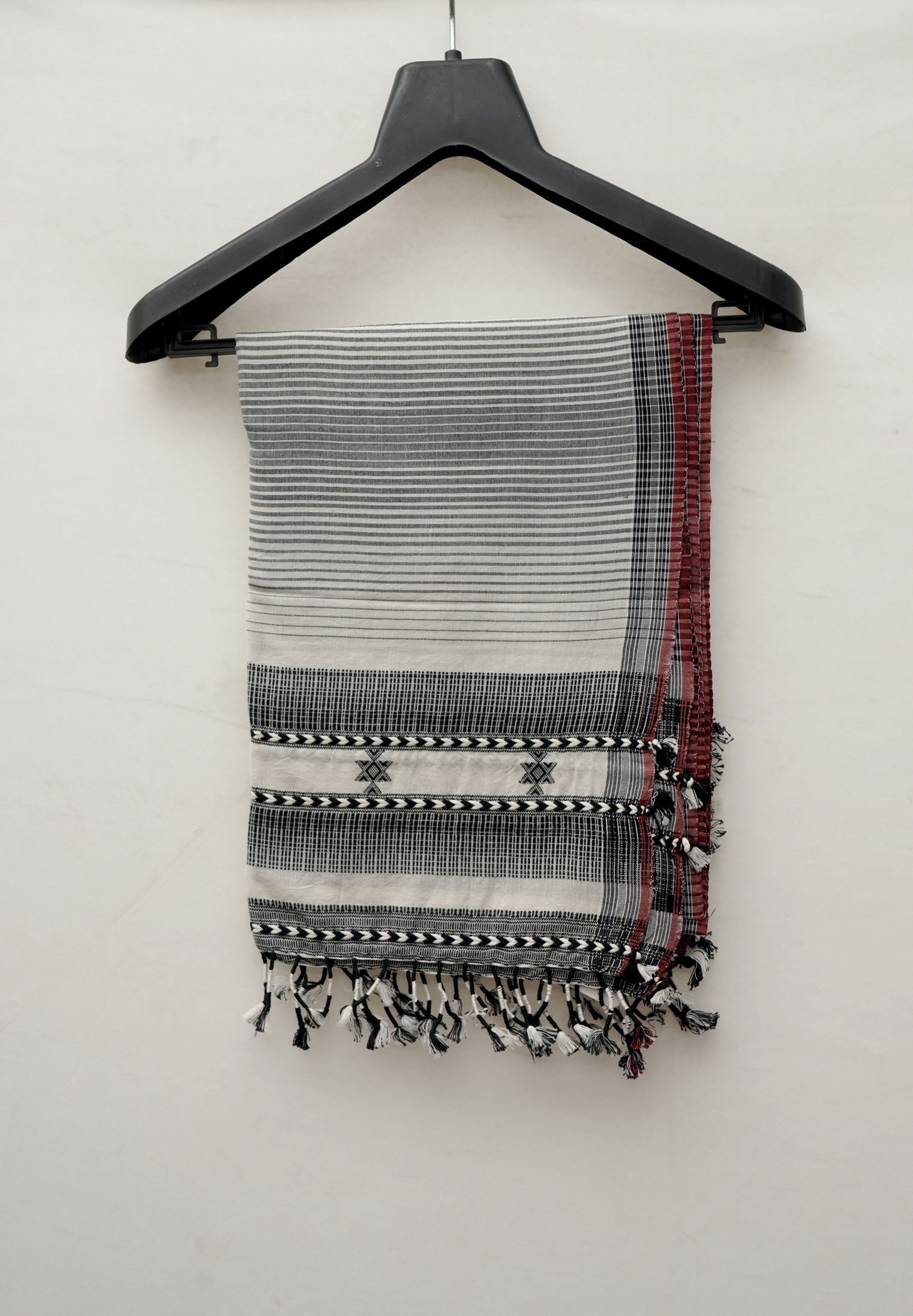Desert Horizon | Almati Stripe Kutch Handwoven Stall